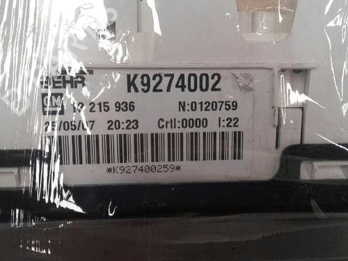 Climate control OPEL MERIVA A MPV (X03) | BP9350564I5 - Image 3