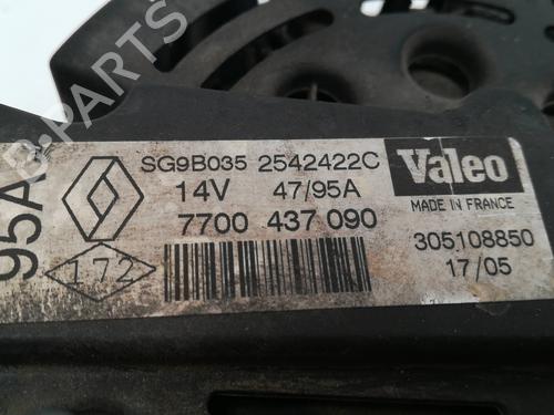 Alternator RENAULT CLIO II (BB_, CB_)  | BP11054368M7 