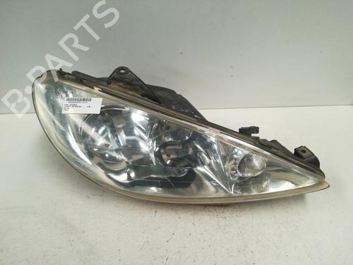 Used Right headlight PEUGEOT 206 Hatchback (2A/C) [1998-2012]  9347045