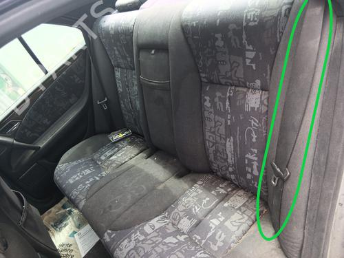 Used Rear left seatbelt MERCEDES-BENZ E-CLASS (W210) E 300 D (210.020) (136 hp) 19340478