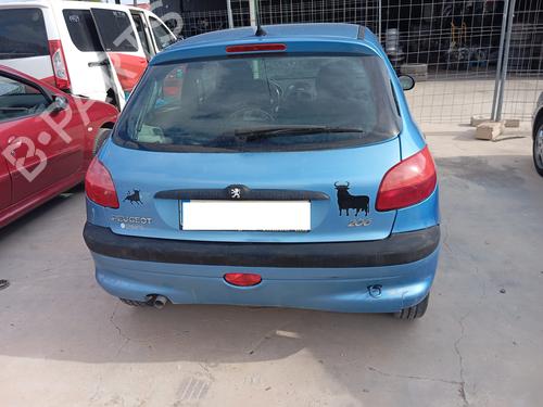 Right rear door PEUGEOT 206 Hatchback (2A/C) 1.4 LPG | BP22313770C5 