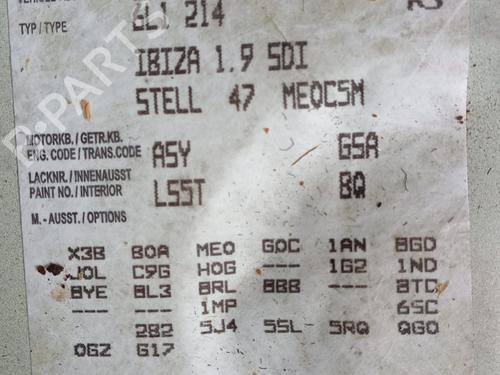 Left front fenders SEAT IBIZA III (6L1) | BP29755239C41