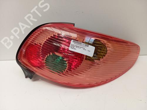 Used Right taillight PEUGEOT 206 CC (2D) [2000-2008]  19439184