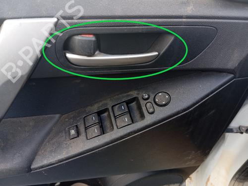 Used Front left interior door handle MAZDA 3 (BL) [2008-2014]  23462988