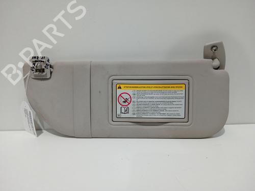 Right sun visor TOYOTA AYGO (_B1_) 1.0 (KGB10_) (68 hp) 17078934