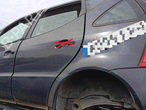 Used Left rear door MERCEDES-BENZ A-CLASS (W168) A 160 (168.033, 168.133) (102 hp) 24417493