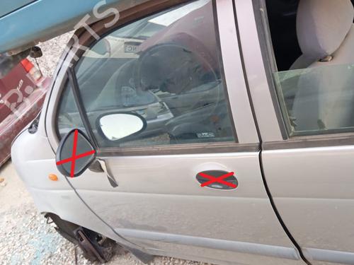 Used Left front door DAEWOO MATIZ (M100, M150) 0.8 (52 hp) 12285519