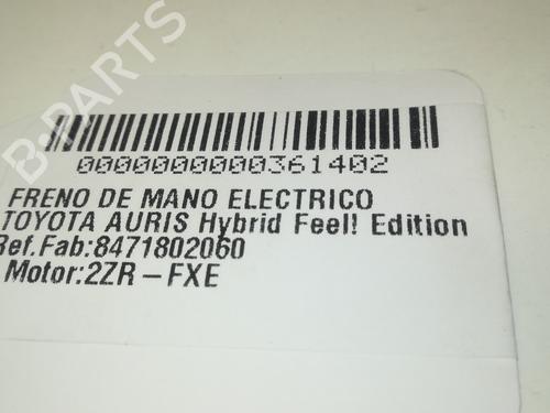 Electric handbrake TOYOTA AURIS (_E18_) 1.8 Hybrid (ZWE186_, ZWE186R) | BP13636211E5 