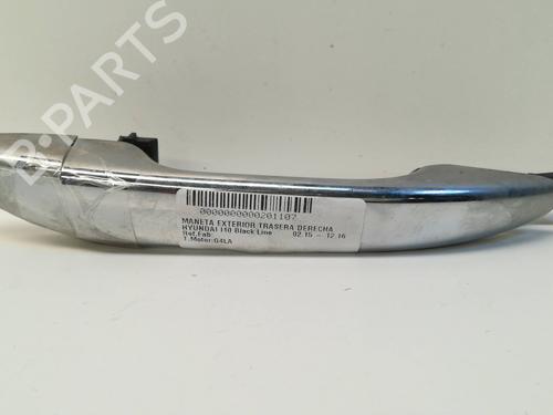 Used Rear right exterior door handle HYUNDAI i10 II (BA, IA) 1.2 (87 hp) 12273845