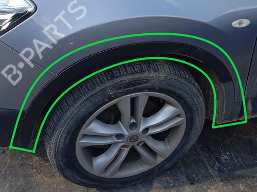 Used Front left wheel arch trim NISSAN QASHQAI I (J10, NJ10) 1.5 dCi (110 hp) 25205738