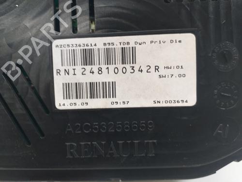 Instrument cluster RENAULT MEGANE III Hatchback (BZ0/1_, B3_) 1.5 dCi (BZ09, BZ0D, BZ1W, BZ29, BZ14) | BP18865044C47 