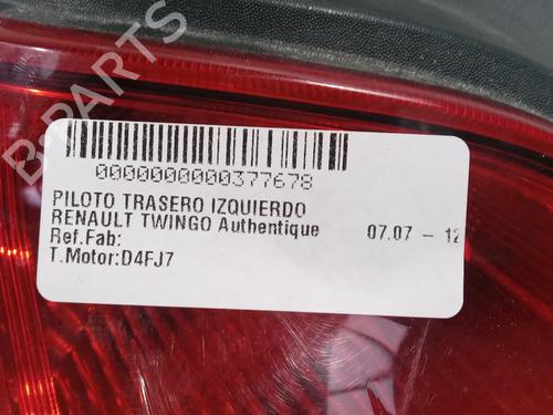 Venstre baglygte RENAULT TWINGO II (CN0_) 1.2 16V (CN0K, CN0V, CN0A) | BP15911640C34 