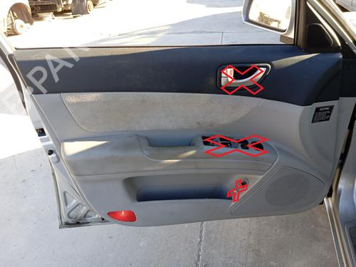 Used Front left panel HYUNDAI SONATA V (NF) [2004-2014]  22790234