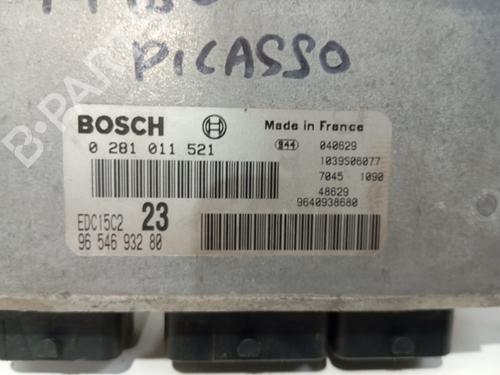 Engine control unit (ECU) CITROËN XSARA PICASSO (N68) 2.0 HDi | BP21170179M57 