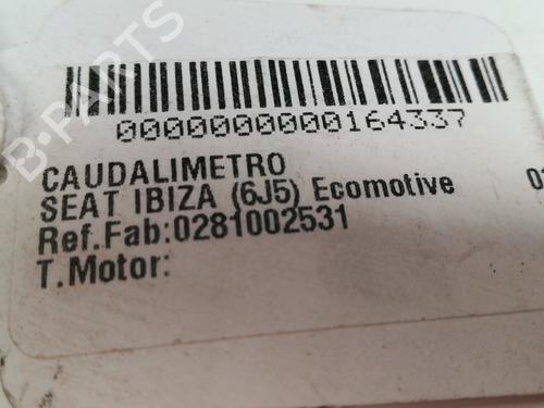 Mass air flow sensor SEAT IBIZA IV (6J5, 6P1)  | BP9354284M95 