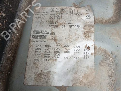 Front right interior door handle SEAT IBIZA III (6L1)  | BP16227208I14 
