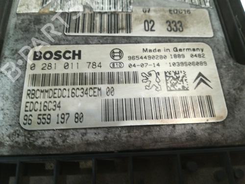 Engine control unit (ECU) PEUGEOT 206 Hatchback (2A/C) 1.4 HDi eco 70 | BP9359829M57 