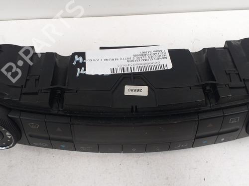 Climate control MERCEDES-BENZ E-CLASS (W211) E 270 CDI (211.016) | BP12295359I5 