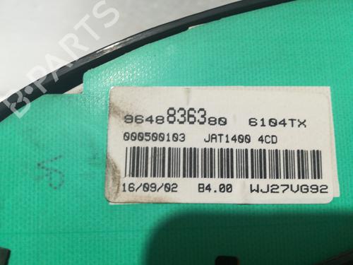 Instrument cluster PEUGEOT 206 Hatchback (2A/C) | BP29326414C47