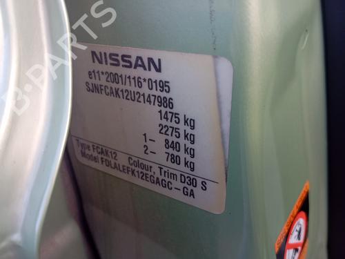Front left window mechanism NISSAN MICRA III (K12) 1.4 16V | BP23565755C22 