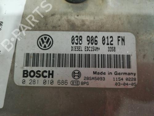 Engine control unit (ECU) SEAT TOLEDO II (1M2) 1.9 TDI | BP9352523M57 