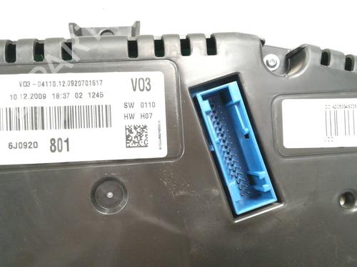Instrument cluster SEAT IBIZA IV SC (6J1, 6P5)  | BP11697030C47 