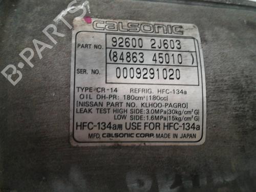 AC compressor NISSAN PRIMERA Hatchback (P11) 2.0 TD | BP9360624M34 