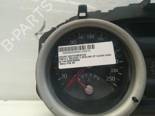 Instrument cluster RENAULT MEGANE II Saloon (LM0/1_) 1.9 dCi (LM0G, LM1G, LM2C) | BP9352511C47 