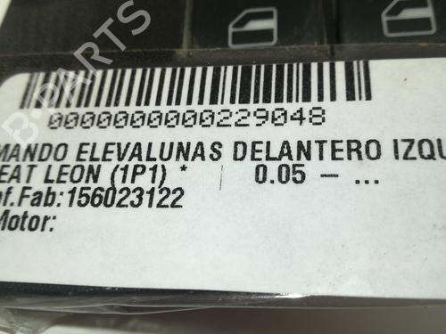 Left front window switch SEAT LEON (1P1) | BP9357828I27