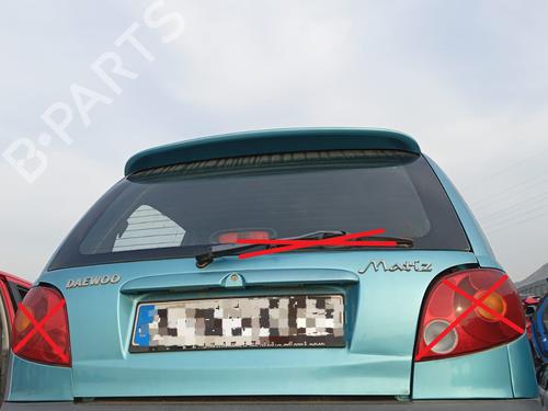 Used Tailgate DAEWOO MATIZ (M100, M150) [1998-2025]  16232251