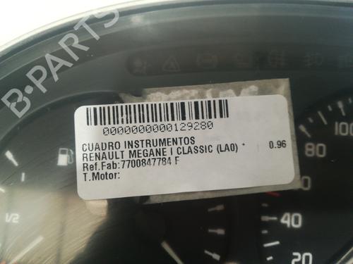 Instrument cluster RENAULT MEGANE I Classic (LA0/1_)  | BP9348117C47 