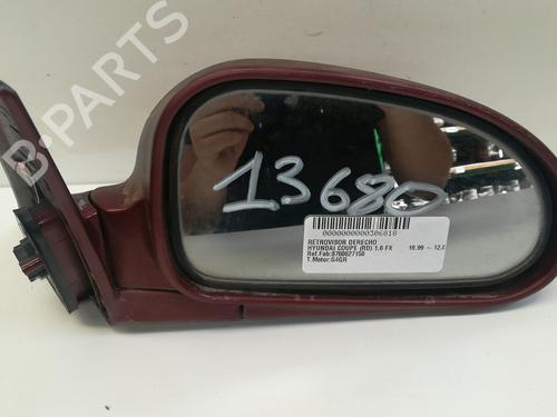 Right mirror HYUNDAI COUPE I (RD) 1.6 16V | BP13110937C27 