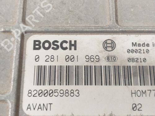 Engine control unit (ECU) RENAULT MEGANE I Classic (LA0/1_)  | BP9348717M57 