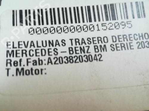 Rear right window mechanism MERCEDES-BENZ C-CLASS (W203)  | BP9353173C25 
