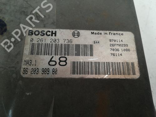Engine control unit (ECU) CITROËN SAXO (S0, S1) 1.1 X, SX | BP9354925M57 