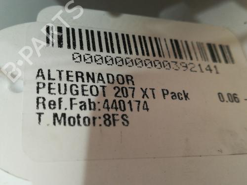 Alternator PEUGEOT 207 (WA_, WC_)  | BP17681528M7 