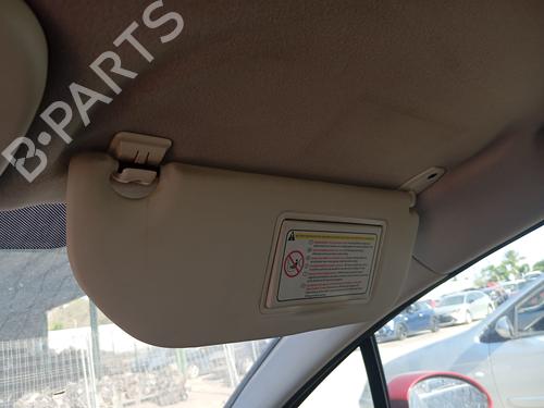 Used Right sun visor CITROËN C4 I (LC_) [2004-2014]  29207564