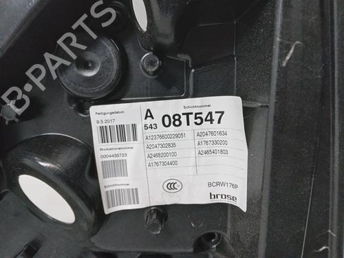 Rear right window mechanism MERCEDES-BENZ A-CLASS (W176) A 200 CDI / d (176.008) | BP11138335C25 