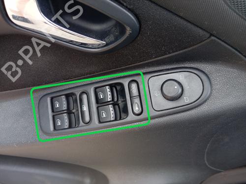 Used Left front window switch SEAT LEON (1M1) 1.6 16 V (105 hp) 26955322