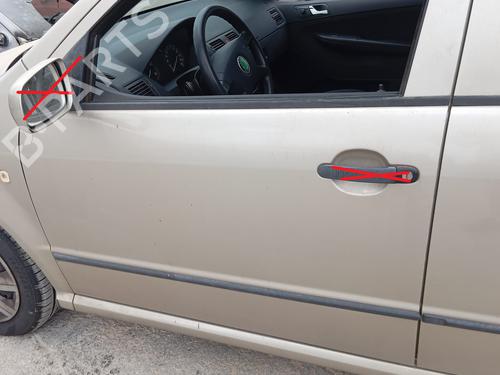 Used Left front door SKODA FABIA I Combi (6Y5) 1.4 TDI (75 hp) 28478244