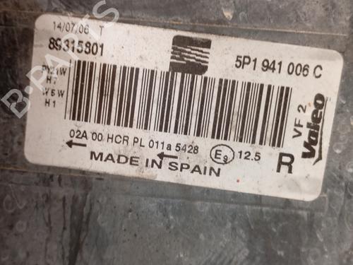 Right headlight SEAT ALTEA (5P1) | BP37071631C29 - Image 3