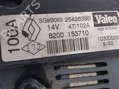 Alternator RENAULT CLIO II (BB_, CB_)  | BP9352054M7 