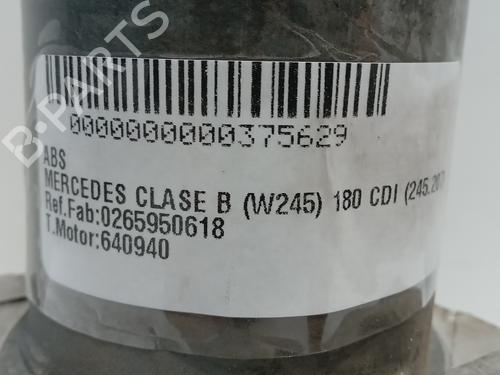 ABS pump MERCEDES-BENZ B-CLASS Sports Tourer (W245) B 180 CDI (245.207) | BP17440248M43 