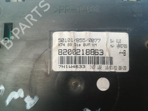 Instrument cluster RENAULT LAGUNA II (BG0/1_)  | BP9348124C47 