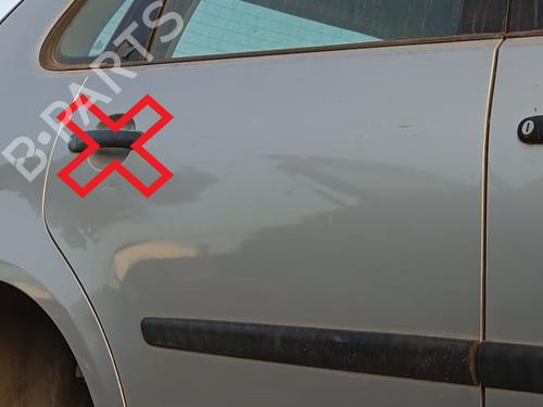 Used Right rear door VW POLO (9N_, 9A_) 1.2 12V (64 hp) 20338549