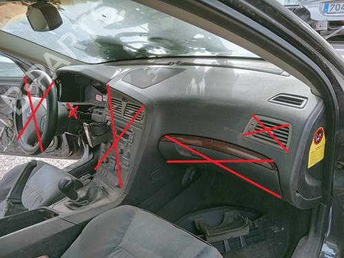Used Dashboard VOLVO S60 I (384) 2.4 D (163 hp) 29120760
