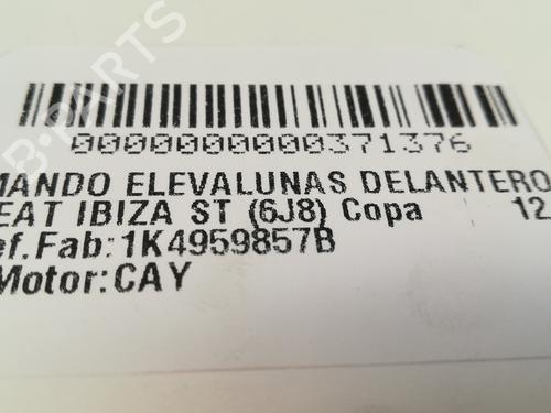 Left front window switch SEAT IBIZA IV ST (6J8, 6P8) 1.6 TDI | BP15636316I27 
