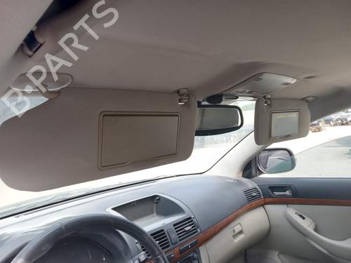 Used Right sun visor TOYOTA AVENSIS Estate (_T25_) 2.0 D-4D (ADT250_, ADT250R) (126 hp) 16229681