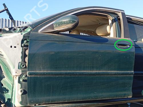 Venstre foran utvendig håndtak JAGUAR X-TYPE I (X400) 3.0 V6 All-wheel Drive (230 hp) 12277752