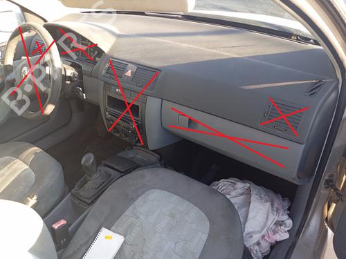 Used Dashboard SKODA FABIA I (6Y2) [1999-2008]  22219125